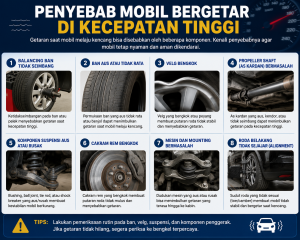 Penyebab Mobil Bergetar