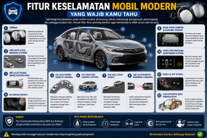 Fitur Keselamatan Mobil Modern yang Wajib Kamu Tahu