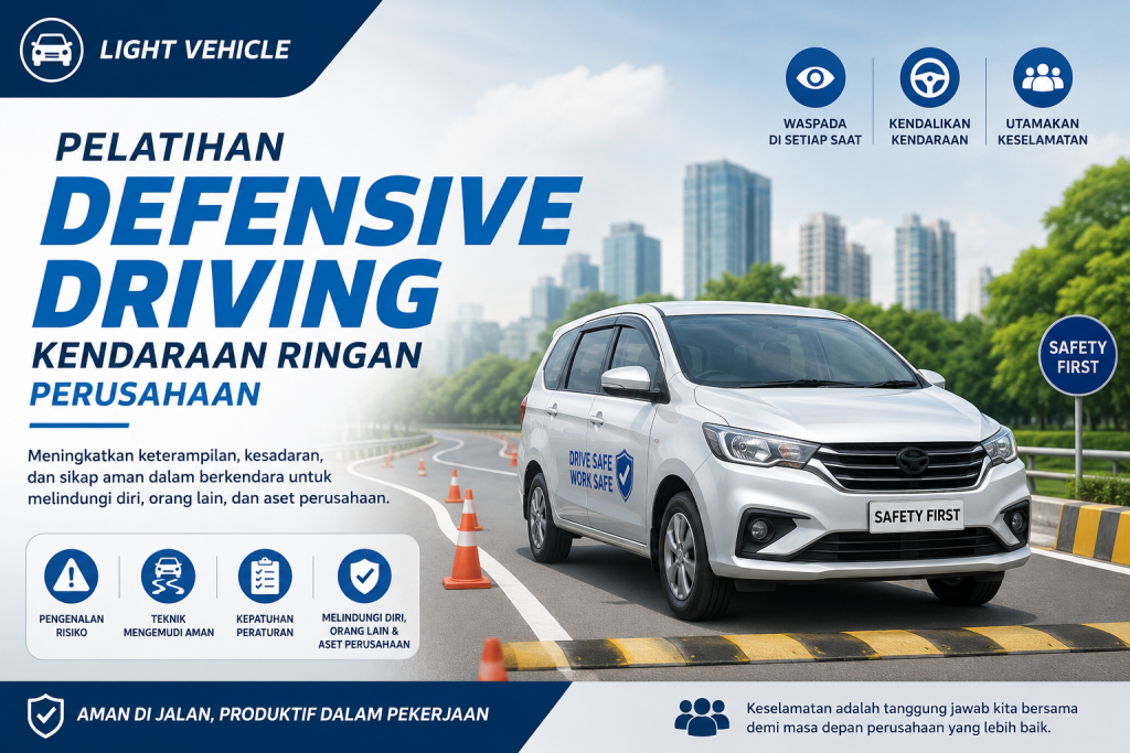 Light Vehicle : Pelatihan Defensive Driving Kendaraan Ringan Perusahaan