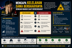 Mengapa Kelelahan Sama Berbahayanya dengan Mabuk saat Berkendara