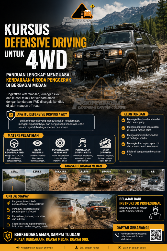 Panduan Lengkap Menguasai Kendaraan 4WD di Berbagai Medan