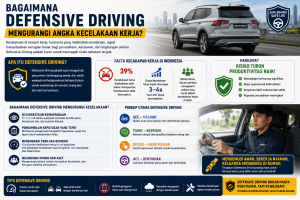 Bagaimana Defensive Driving Mengurangi Angka Kecelakaan Kerja