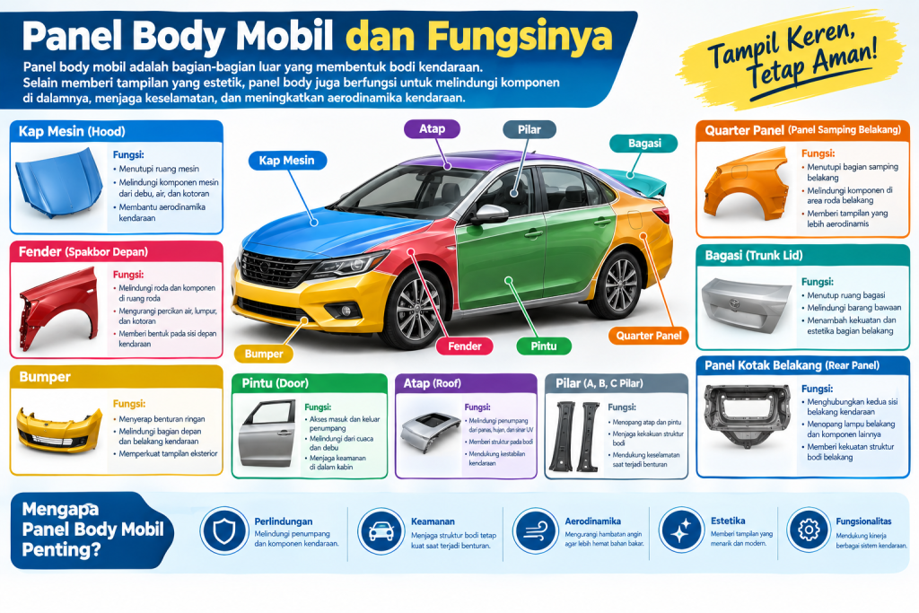 Panel Body Mobil