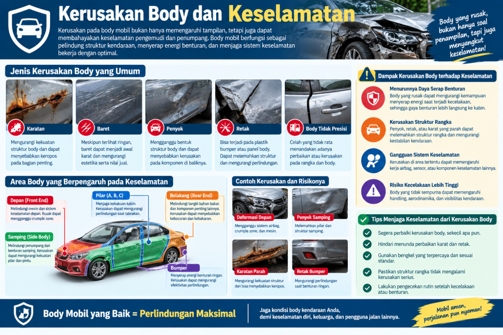 Kerusakan Body dan Keselamatan Kerusakan Body dan Keselamatan